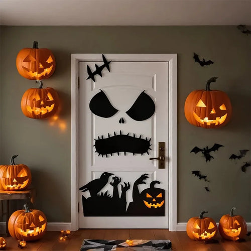 Spooky Halloween Wall & Window Decorations 👻
