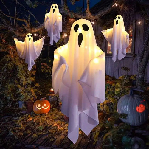 Hanging Ghost LED Lights 👻
